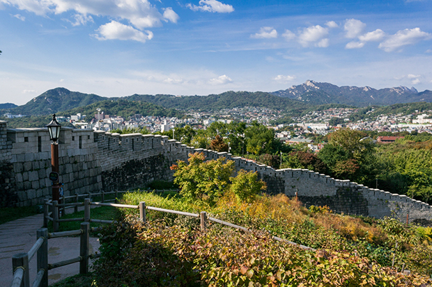 낙산 제3전망광장 부근